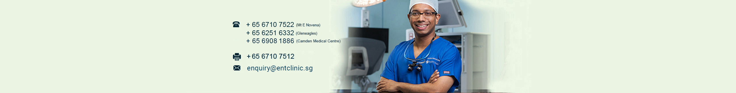 Dr Jeeve Kanagalingam - The ENT Clinic- Singapore ENT Specialist